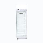 Bromic UF0500LF Upright Freezer with LED Lightbox and Glass Door