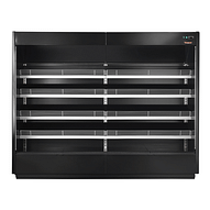 Tecondom TDST90-CA-187B 3 Door Remote Display Fridge