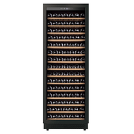 Thermaster WB-194B 490L Single Zone Wine Cooler with 194 Bottle Capacity, UV Glass, Beech Shelves