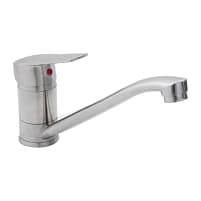 3monkeez Extended Reach Swivel Mixer Tap, 4.5L/min, Stainless Steel, WELS 6-Star