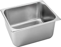 Kitchen Knock 1/2 GN Pans 200mm Deep – Stainless Steel, 6-Pack