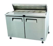 Atosa MSF8307 mega top 2-door sandwich prep fridge