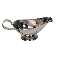 Olympia J049 stainless steel gravy boat 145ml, mirror finish, 135×78×55mm, Australia