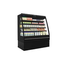 Bonnet Neve CURL 3 GREEN 093 semi-vertical open display fridge