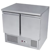 Atosa ESL3801 2-Door Table Saladette Fridge