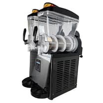 Frostiq Double Serve 2 × 15 L slush machine dual tank 1000 W with digital controls – front view, Australia