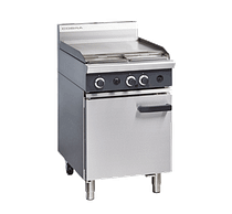 Cobra CR6B 600mm gas griddle range static oven stainless steel commercial cooking Australia