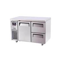 Turbo Air KUF12-2D-2-N stainless steel undercounter freezer
