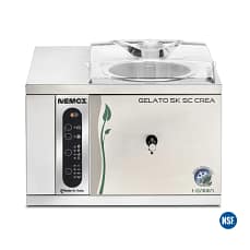 Nemox Gelato 5K CREA SC I-Green Italian automatic gelato machine 5L R290 stainless steel – KW Commercial Kitchen
