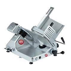 RFE UNI300G gear drive meat slicer 300mm blade for butchers and commercial kitchens