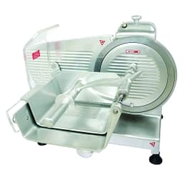 Yasaki HBS-300C commercial meat slicer for fresh non-frozen meat, 300mm stainless steel blade, aluminium-magnesium body – Australia