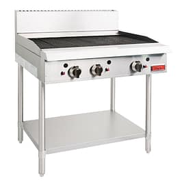 Thor GH104-P LPG gas char broiler 36-inch radiant grill with stand, stainless steel – Australia