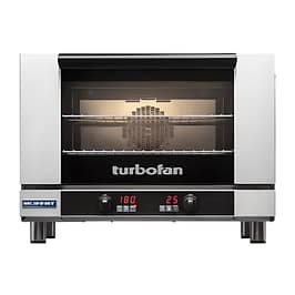 Turbofan E27D2 full size tray digital convection oven with steam injection