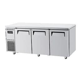 Turbo Air KUF18-3 Commercial 3-Door Undercounter Freezer