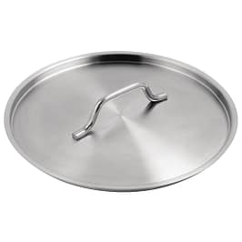 Vogue M951 stainless steel saucepan lid 280mm fits FC097 heavy duty recessed design – Australia