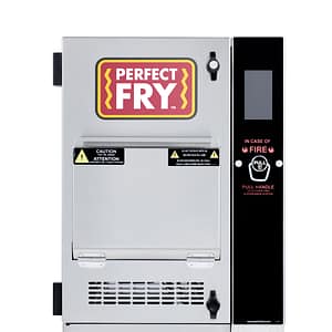 Perfect Fry PFC5700 ventless automatic fryer 8L 5kW countertop deep fryer with HEPA filtration – front view, Australia