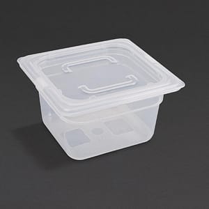 Vogue Polypropylene 1/6 Gastronorm Tray 100mm (GJ526)