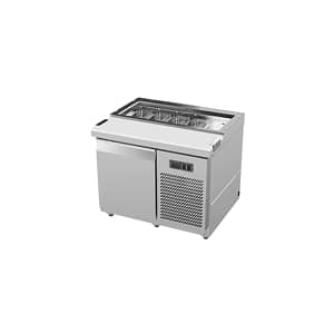 Airex AXR.SW.1025 sandwich prep bench 1 door 1025mm with refrigerated service well