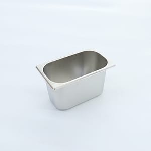 Kitchen Knock Stainless Steel Gastronorm Pan 1/4 - 65mm Deep