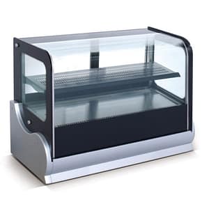 Anvil DGV0530 Cold Square Countertop Showcase with 140L Capacity – Ideal for Cakes & Desserts
