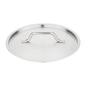 Vogue M950 stainless steel saucepan lid 240mm compatible with FC096 – oven safe, commercial cookware Australia