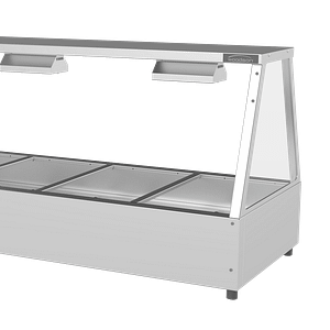 Woodson W.HFSS25 Self Serve Hot Food Display – 5 Module, 1680mm