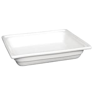 Olympia Porcelain Whiteware 1/2 GN Dish – 100mm Depth