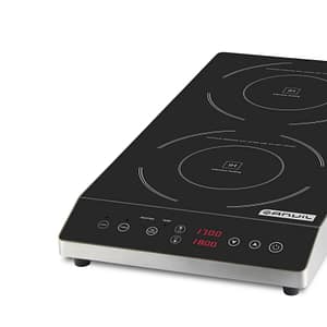 Anvil ICD3500 Double Induction Cooker with Dual 225mm Plates and Touch Controls