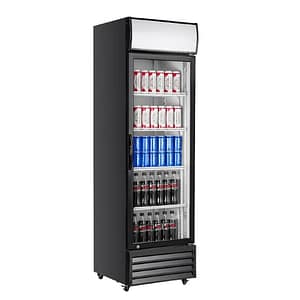 Atosa P380W-A Glass Door Refrigerator - 380L for Commercial Use