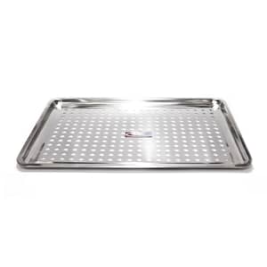 Stainless steel perforated steaming pan with 400x600mm size