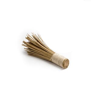 wok brush, bamboo brush slanted 000908