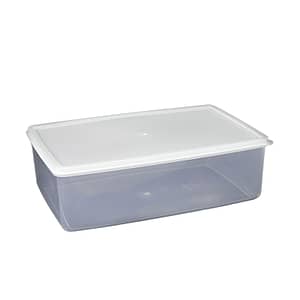 Kitchen Knock 9L Polycarbonate Food Storage Box with White Cover