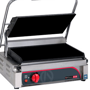 Anvil TSS2001 Flat Top and Bottom Panini Press with 340mm x 225mm Non-Stick Nanocoated Plates