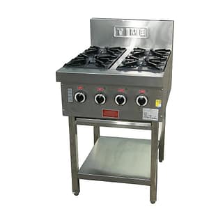 TIME 4 Boiling Tops with Under Shelf - Model BT-4