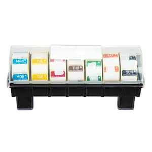 Hygiplas Colour Coded Food Labels with Dispenser – Streamline Kitchen Efficiency