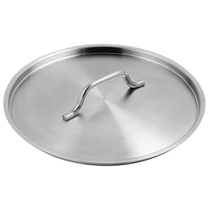 Vogue M951 – 280mm stainless steel lid with recessed design, fits FC097 pan.