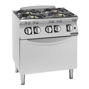 Giorik CG740FT 4 Burner Gas Range - Heavy-Duty Commercial Kitchen Equipment