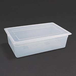 Vogue Polypropylene 1/1 GN Pan 150mm (GJ512) - 19.5L Capacity