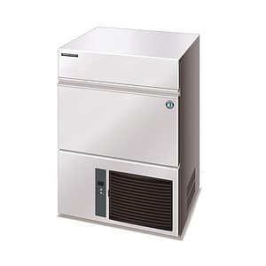 Hoshizaki IM-65NE-Q self-contained ball ice maker, 24kg per day, 45mm ice spheres, stainless steel – front view, Australia