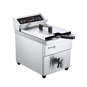 Benchstar IF3500S Single Tank Induction Fryer with 8L Capacity & Digital Touch Control
