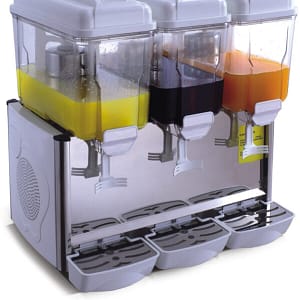 Anvil JDA2003 Triple Bowl Juice Dispenser with 3 x 12L Bowls – Ideal for Commercial Cold Drinks