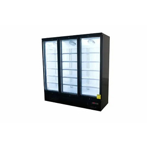 Saltas NDA2875 Triple Door Glass Freezer with 1260L Capacity – Ideal for Supermarkets & Commercial Kitchens