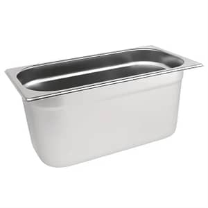 Kitchen Knock Stainless Steel Gastronorm Pan 1/3 - 150mm Deep - 6 Pack 393534