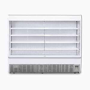 Bromic Vision 240 2555L open-access display fridge with LED lighting