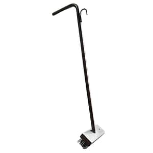 Anvil Grilla Mate GBP0001 stainless steel wire brush grill scraper with replaceable head and hook – front view, Australia