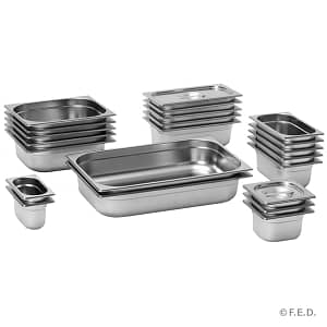 Food Tek 1/3 x 100 mm Gastronorm Pan AUSTRALIAN STYLE - 13100