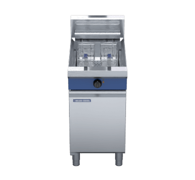 Blue Seal E43 – 450mm Single Pan Electric Fryer with Mechanical Controls