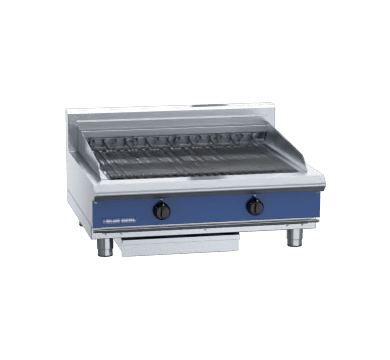 alt="Blue Seal E596D-B – 900mm Electric Chargrill Bench Model Australia"