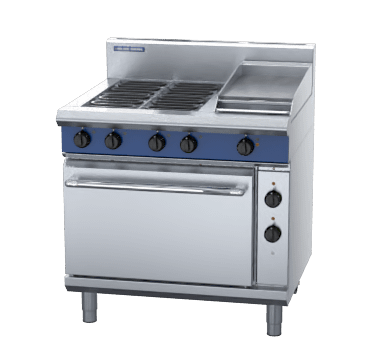 Blue Seal E56C Electric Oven Range – 4 Burner + 300mm Griddle + GN2/1 Oven - Image 4