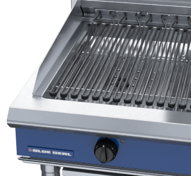 alt="Blue Seal E596D-B – 900mm Electric Chargrill Bench Model Australia"